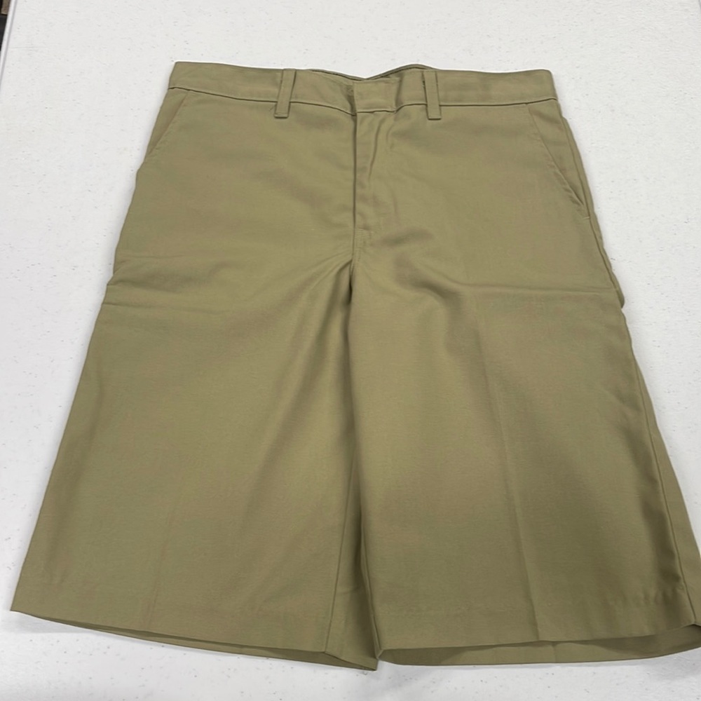 NWOT Dickies boys school uniform khaki shorts